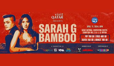 Sarah G X Bamboo Live in Doha